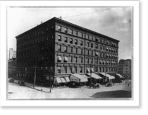 Vintage Building Photo - Washington, DC - Corcoran Building, 15th & F St