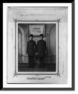 Historic Framed Print, [The students of the Imperial Military Medical School].fotograf F&ouml;bus. - 2,  17-7/8" x 21-7/8"