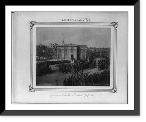 Historic Framed Print, [The Selamlik (Sultan's procession to the mosque) at the Sazli Dervish Lodge on Friday].Abdullah Fr&egrave;res. - 2,  17-7/8" x 21-7/8"