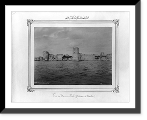 View of the Mermer Kule (Marble Tower) from the sea.Abdullah Fr&egrave;res, Vintage Wall Art
