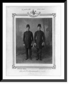 Students, high school Dersaadet.Abdullah Fr&egrave;res, photographes de S.M.I. le Sultan, Antique Poster