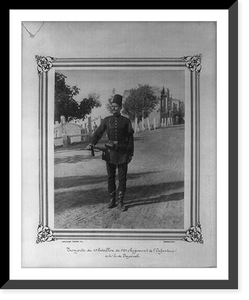 A bugler of the First Battalion of the Fifth Infantry Regiment of the Imperial Guard.Abdullah Fr&egrave;res, Phot., Constantinople, Antique Wall Art