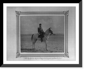Hakki Bey, Cavalry Colonel of the Ertugrul Regiment of the Imperial Guard.Constantinople, Abdullah Fr&egrave;res. - 2 Classic, Antique Poster