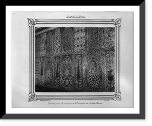 A tiled wall in the Sultanahmet Camii (mosque).Abdullah Fr&egrave;res, Phot., Constantinople, Vintage Wall Art