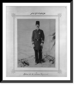 Historic Framed Print, [An adjutant-major, one of the Navy doctors],  17-7/8" x 21-7/8"