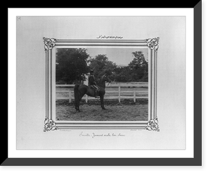 Vintage Landscape - The bay Arabian mare named Sürat.Constantinople