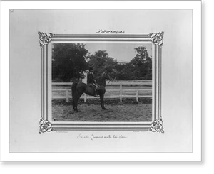 Vintage Landscape - The bay Arabian mare named Sürat.Constantinople