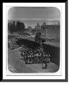 Historic Photo Print - Sekta Kaliandari Ulichnye nishchie Kaliandari