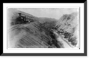 Vintage Americana Print - Drainage canal of Nochistongo, Mexico