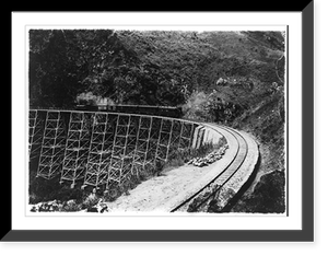 Lao-Kay-Kumming railway, Yunnan, S.W. China Classic, Vintage Print