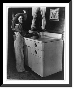 Portrait of America. No. 36. Rural electrification in the U.S, Antique Wall Art