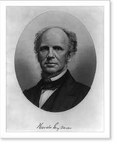 Antique Photo Print - Horatio Seymour, 1810 - Framed Wall Art Gift Idea