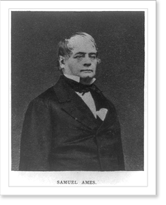 Vintage Americana Print - Samuel Ames - Antique Wall Decor Print