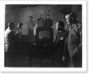 Historic Street Photo - Brooklyn - TV broadcast over a closed circuit