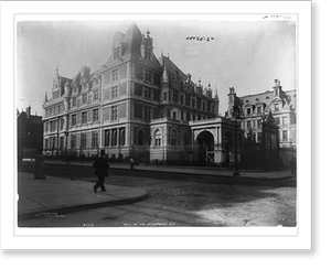 Vintage Building Photo - New York City - Residence of Cornelius
