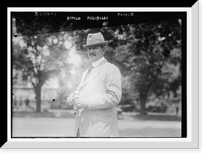 Historic Framed Print, Attilio Piccirill,  17-7/8" x 21-7/8"