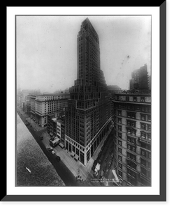 French Bldg., 5th Ave. & 45th St. Classic, Vintage Poster