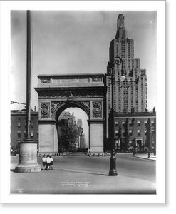Vintage Photo Print - Washington Arch and 5th Ave., N.Y.C
