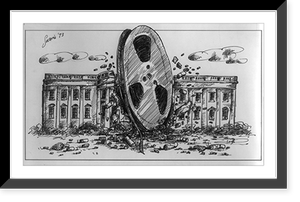 White House tape, Antique Poster