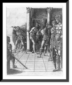 Historic Framed Print, The Flagellation of Christ,  17-7/8" x 21-7/8"
