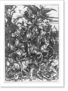 Black & White Photo - Four Horsemen of the Apocalypse