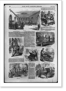 Vintage Street Scene - Boston, Massachusetts - 8 views of operations
