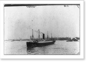 Historic Photo Print - Steamship CARPATHIA - Vintage Home Decor Print