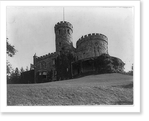 Historic Architecture - The Castle, Tarrytown, N.Y - Vintage Wall Art Gift