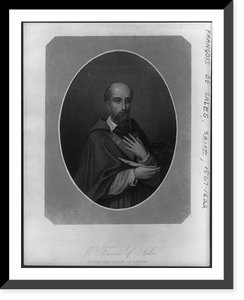 Francois de Sales, Saint, 1567-1622, Vintage Wall Art