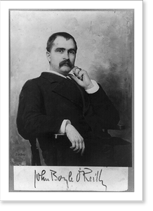 Vintage Americana Print - John Boyle O'Reilley - Vintage Wall Art Gift