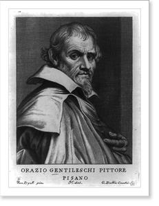 Vintage Photo Print - Orazio Gentileschi, 1562 - Vintage Home Decor Print