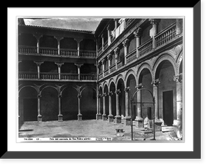 Patio del conventyo de San Pdero martir Classic, Vintage Wall Art