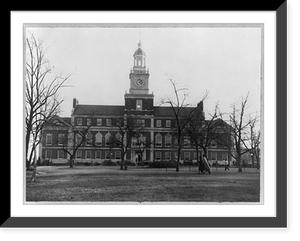 Historic Framed Print, D.C. Washington - Howard University,  17-7/8" x 21-7/8"