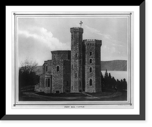 Font Hill Castle New York, Historic Print
