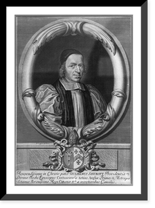 Vintage Americana Print - William Sandroft, Archbishop of Canterbury