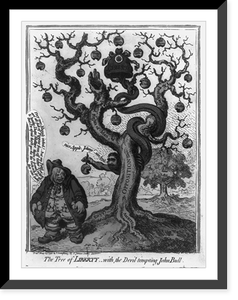 Historic Photo Print - The tree of liberty,-with - Historic Wall Art Gift