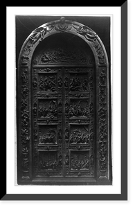 Vintage Building Photo - U.S. Capitol - Bronze doors for the House wing