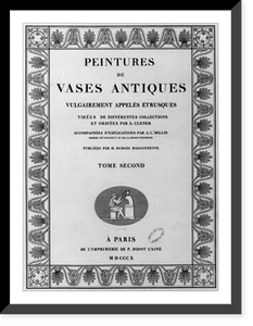 Black & White Photo - Title page of A.L. Millin - Vintage Wall Art Gift