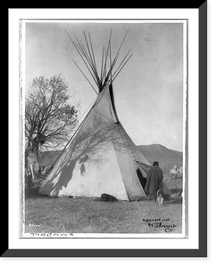 Historic Framed Print, Shadows [Crow Agency, Montana],  17-7/8" x 21-7/8"