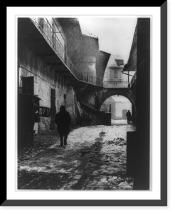 Historic Framed Print, Entrance to the ghetto, Cracow,  17-7/8" x 21-7/8"