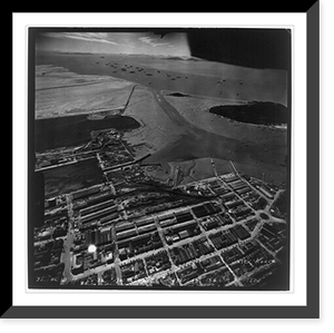 Aerial views of Jinsen, Korea, Historic Reproduction