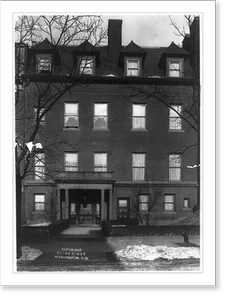 Antique Architecture - D.C. Washington - Rhode Island Ave., N.W, 1717