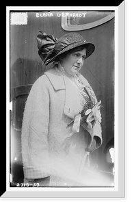 Historic Framed Print, Elena Gerhardt,  17-7/8" x 21-7/8"