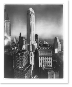 Black & White Photo - New York City - City Bank Farmers Trust Company