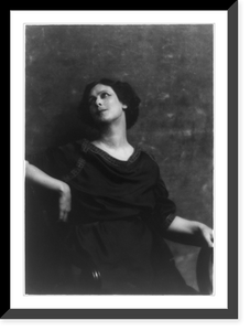 Historic Framed Print, Isadora Duncan, 1878-1927,  17-7/8" x 21-7/8"