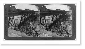 Vintage Railroad - Railroads & Depots - Nature's barriers conquered