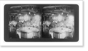 Historic Architecture - Grand Canyon - The dining room, El Tovar Hotel