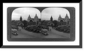 The new Sante Fe R.R. Station on Broadway and Arctic Sts., N.W., San Diego, Calif, Antique Poster
