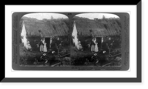 The postman's cottage, a neat and pretty country home in County Monaghan, Ireland Classic, Antique Poster