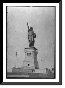 Historic Photo Print - Statue of Liberty - Completing the torch